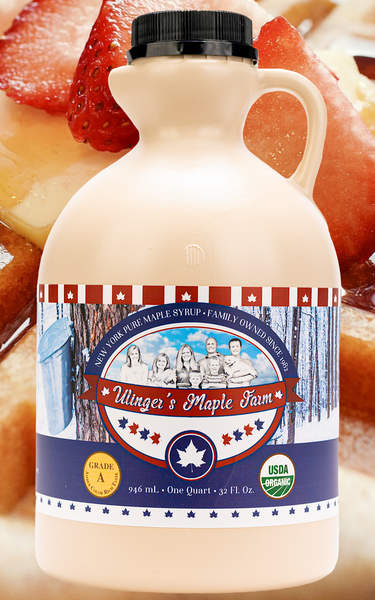 Quart | Grade B Option | Pure Maple Syrup