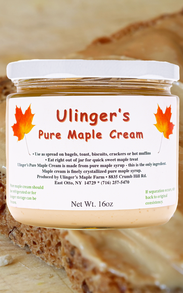 Ulingers Pure Maple Cream | 1 lb
